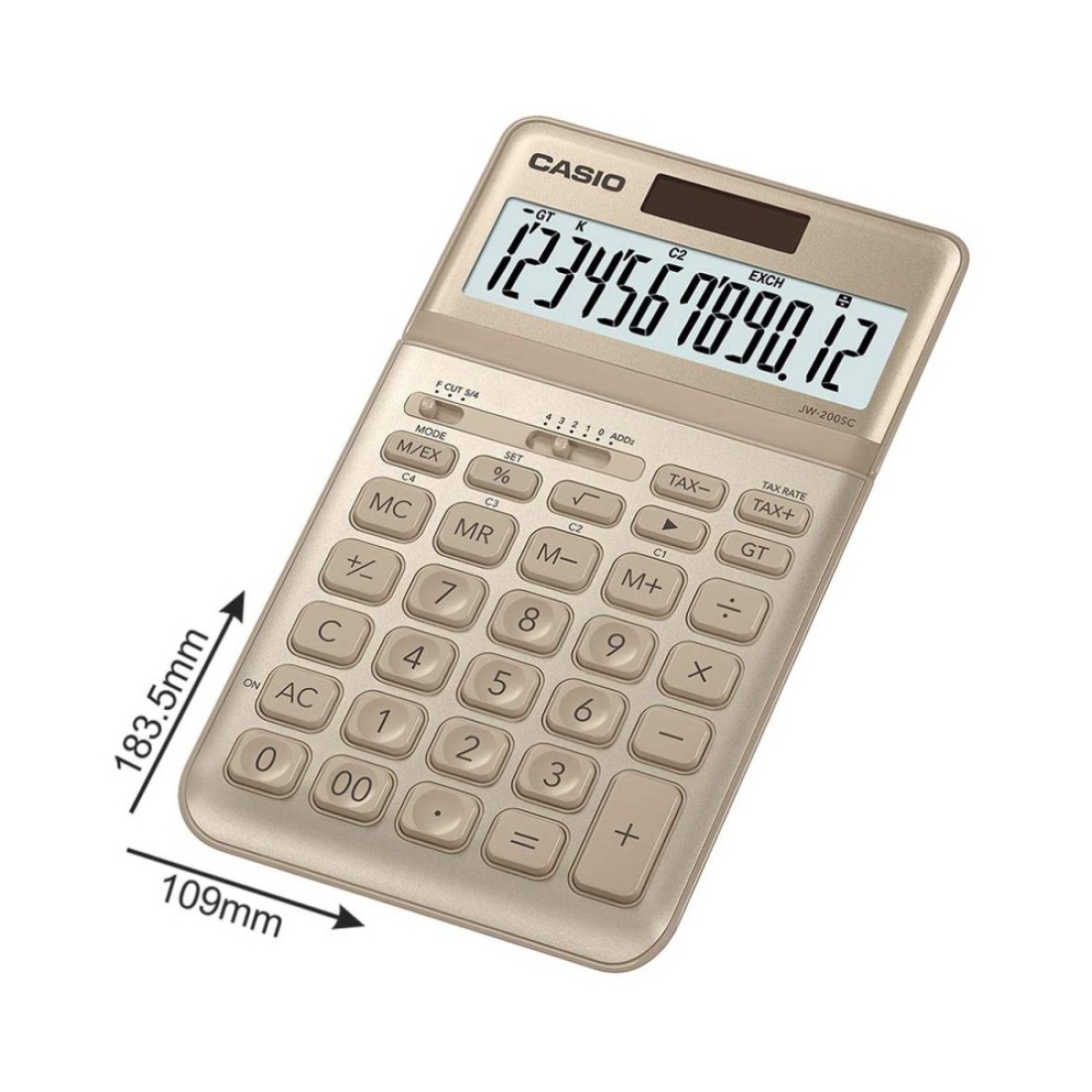 Casio Premium And Stylish Desktop Calculator JW-200SC