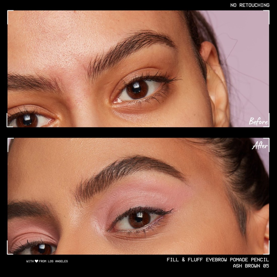 NYX PROFESSIONAL MAKEUPFill Fluff Eyebrow Pomade Pencil Ash Brown Pack Of 2