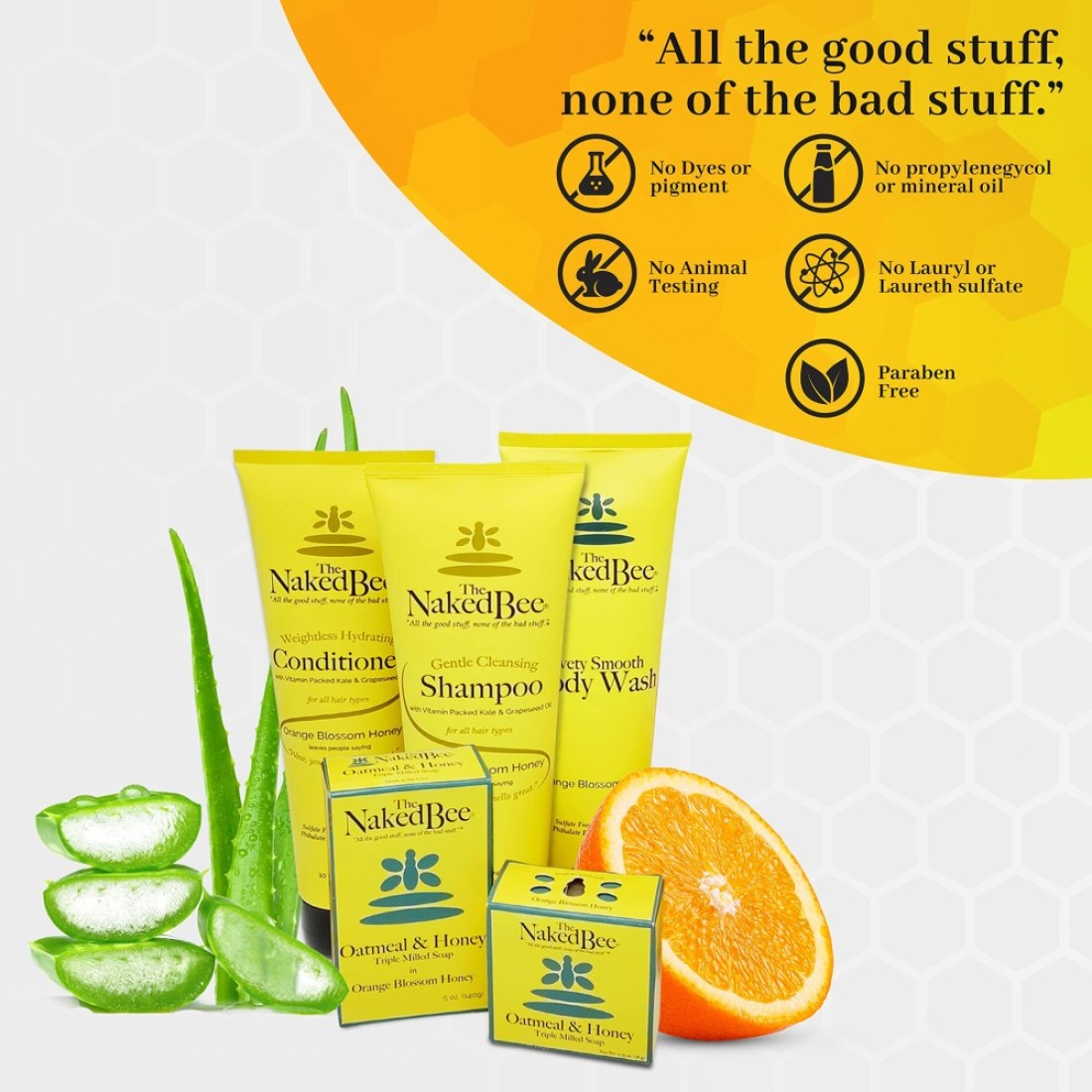 The Naked Bee Hand Cuticle Healing Salve 15 ozSunflower Beeswax Shea Butter