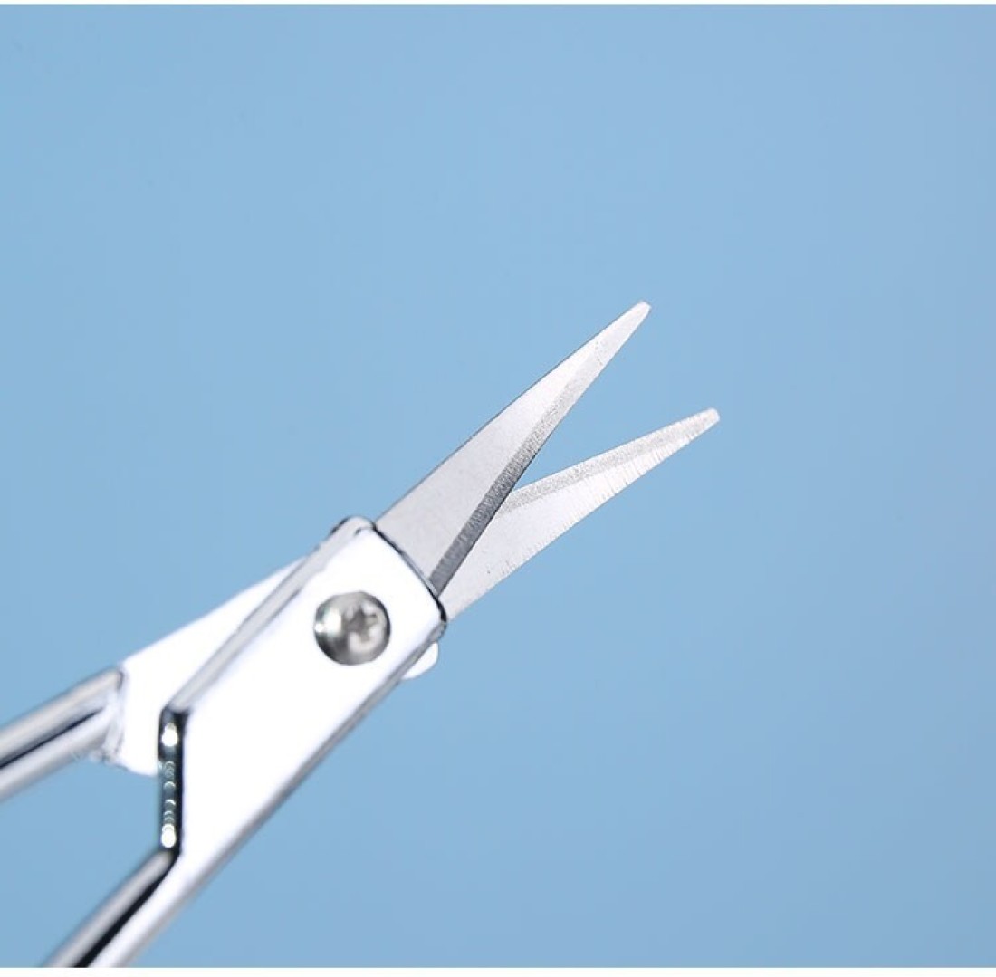 Lameila Eyebrow Scissors Nose Hair Remover Eyebrow Stainless Steel Beauty Scissors For Women A0401