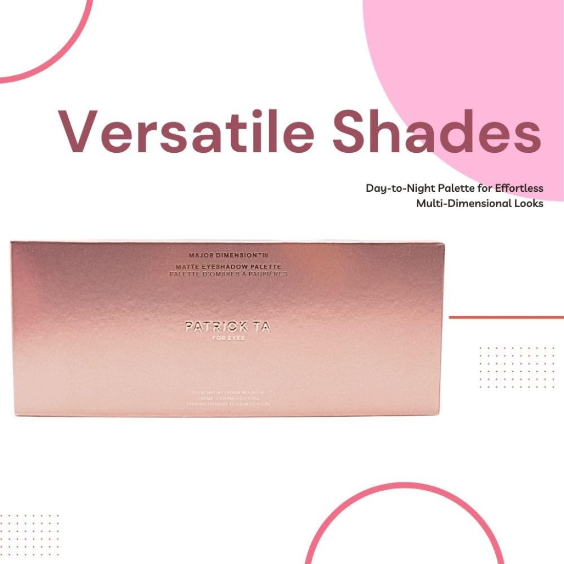 PATRICK TAMajor Dimension III Matte Eyeshadow Palette