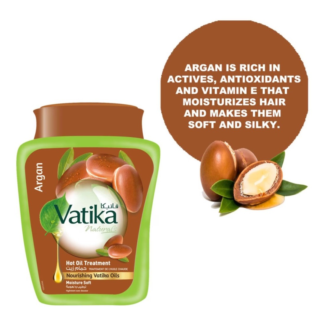 Vatika Argan Hot Oil Treatment Cream 1kg