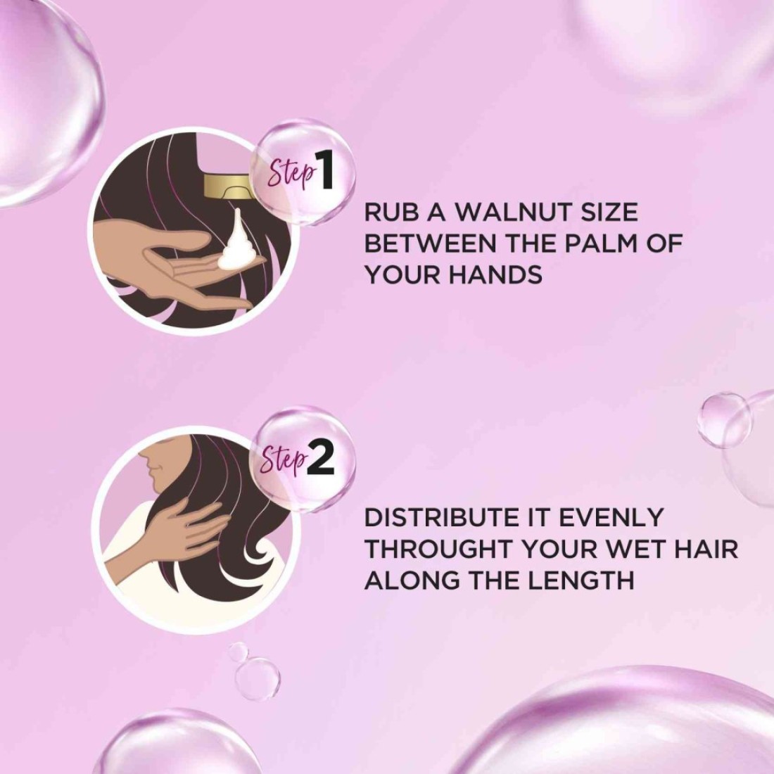 Pantene Pro-V Goodbye Summer Oil Replacement Frizz Control Pink 275ml