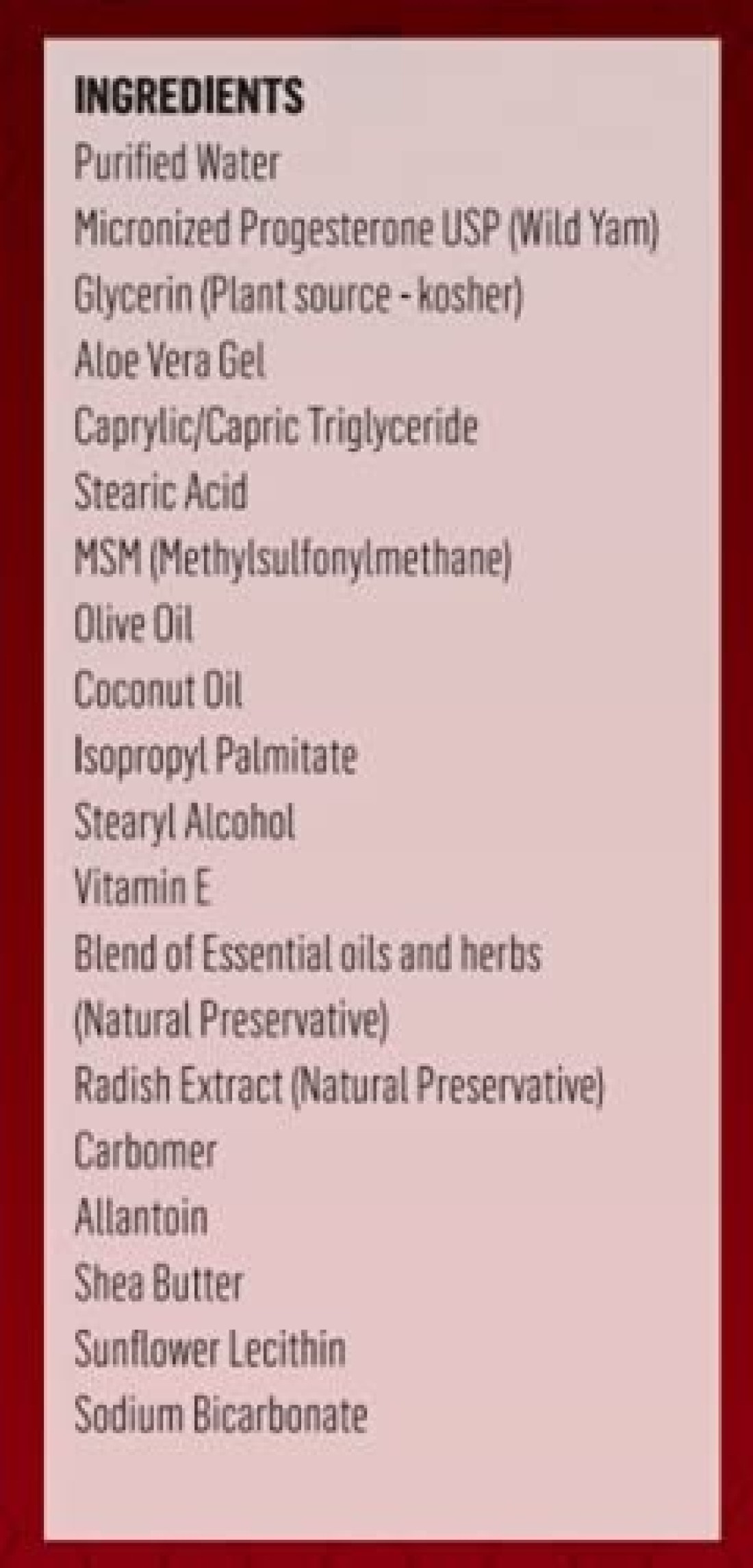 BIOLABS PRO All Natural P50 Maxx Cream 50mg Progesterone per Dose Unscented3oz