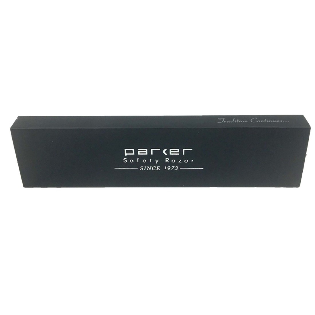 Parker Mens SR1 Stainless Steel Straight Edge Razor With 5 Parker Platinum Blades