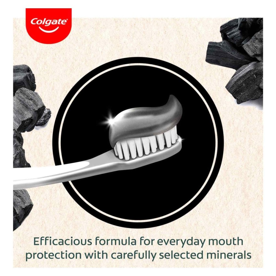 Colgate Natural Extracts Toothpaste Charcoal Whitening 75ml