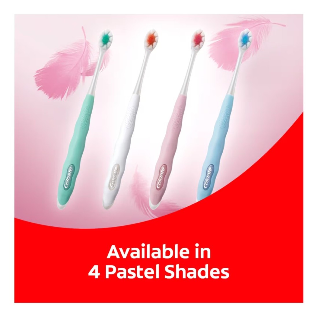 Colgate Foamsoft Super Dense Thin Soft Bristle Toothbrush Multi Pack 2 Pcs