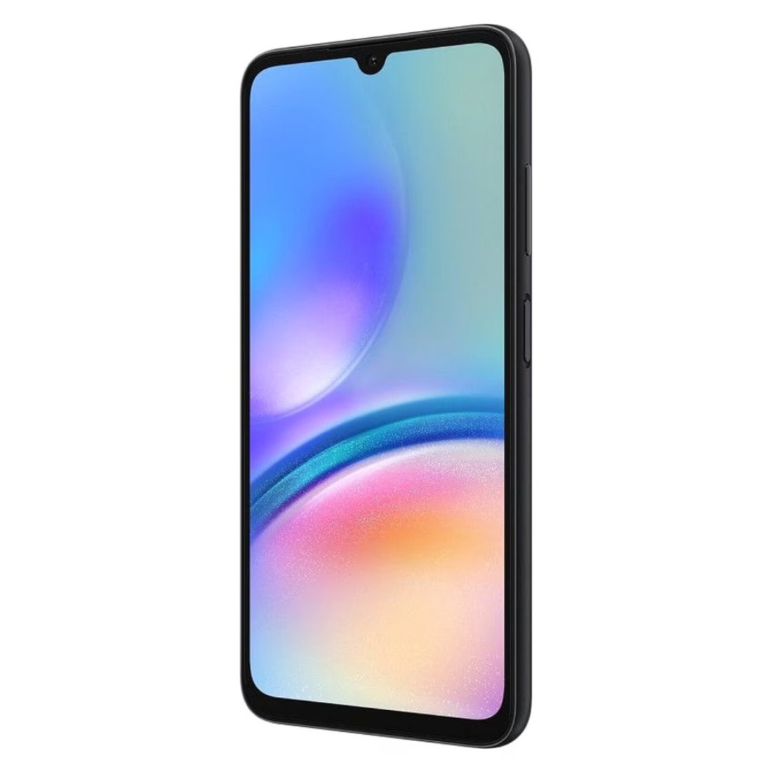 سامسونغ A05S هاتف ثنائي الشريحة، RAM سعة 6 غيغابايت، 128 غيغابايت، يدعم 4G LTE - أسود