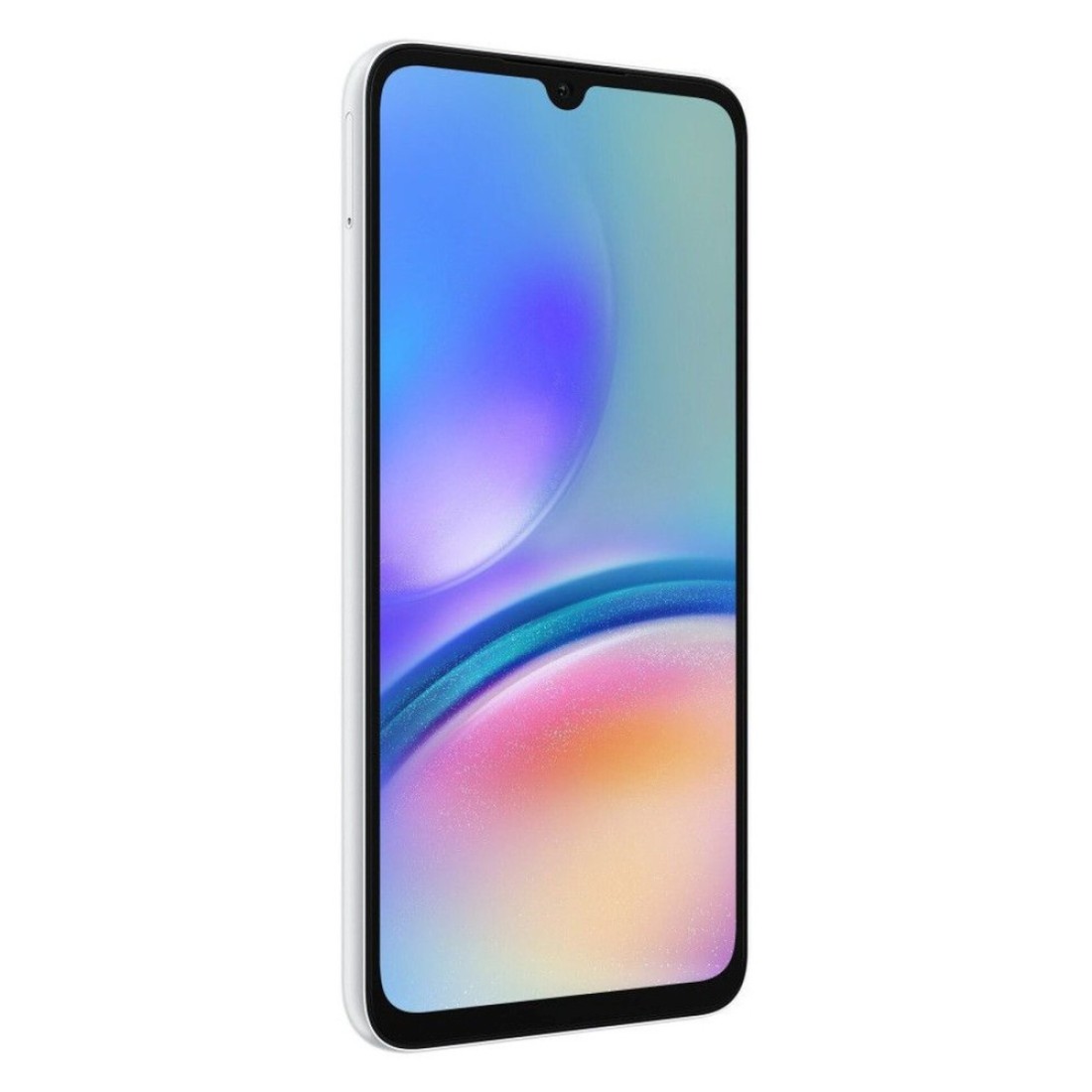 سامسونغ A05S هاتف ثنائي الشريحة، RAM سعة 6 غيغابايت، 128 غيغابايت، يدعم 4G LTE - فضي