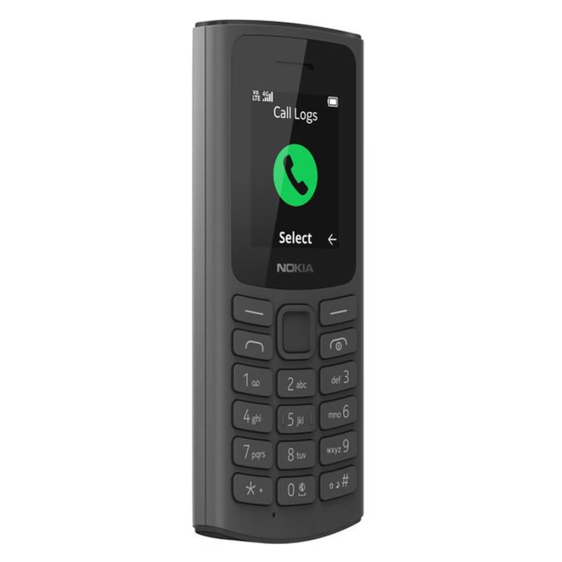 Nokia 105 Dual SIM 48MB RAM 128GB 4G LTE Black