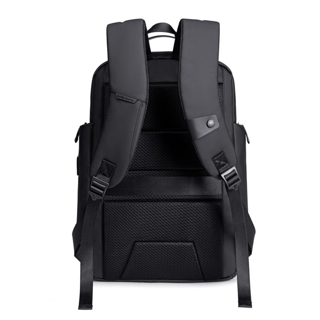 Arctic Hunter 17-inch Laptop Daypack Durable Polyester Backpack with Built In USB/Headphone Port Computer Bag for Men Women B00554 Black