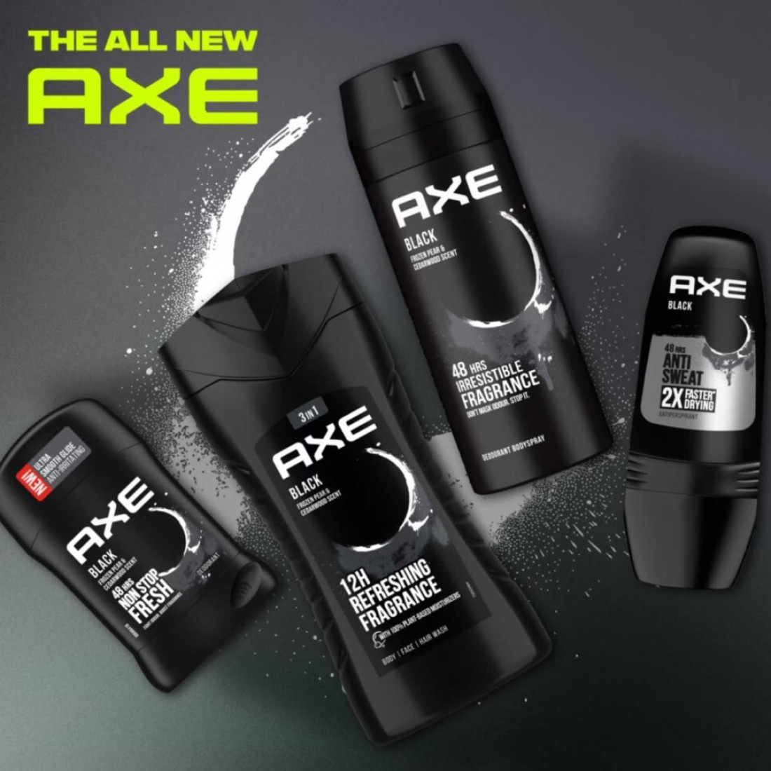 Axe Black Deodorant Stick Clear 50ml