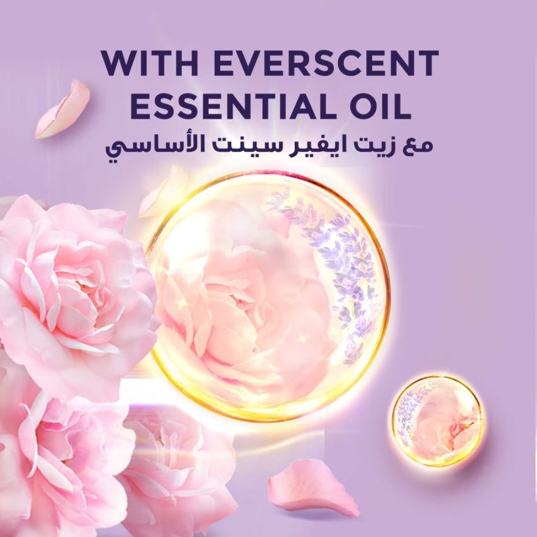 لوكس ديليكاتيف فريغرانس غسول الجسم برائحة الورد الناعم 500 ملل حزمة من 2