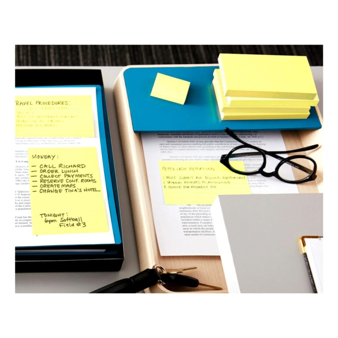 3M Post-it Notes 660 Canary Yellow 4x6inch 100 PCS