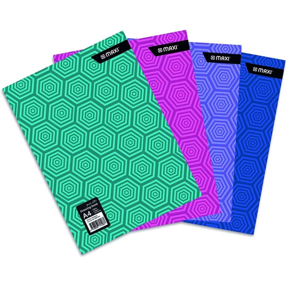 Maxi A4 Drawing Pad 20 Sheets Pink