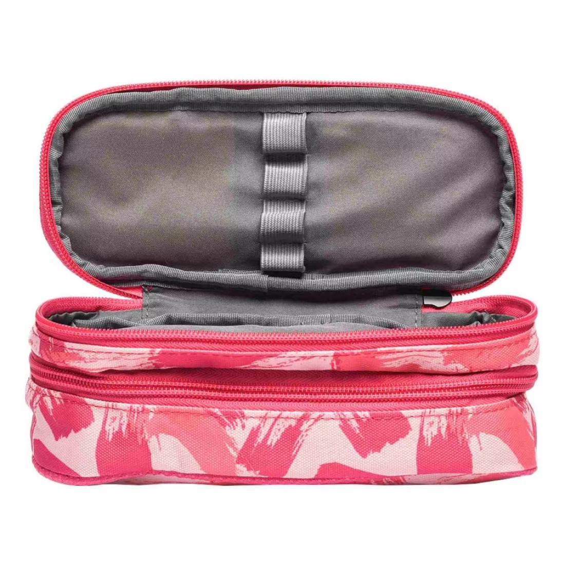 Wenger 2 Compartment Pencil Case Pink 23cm