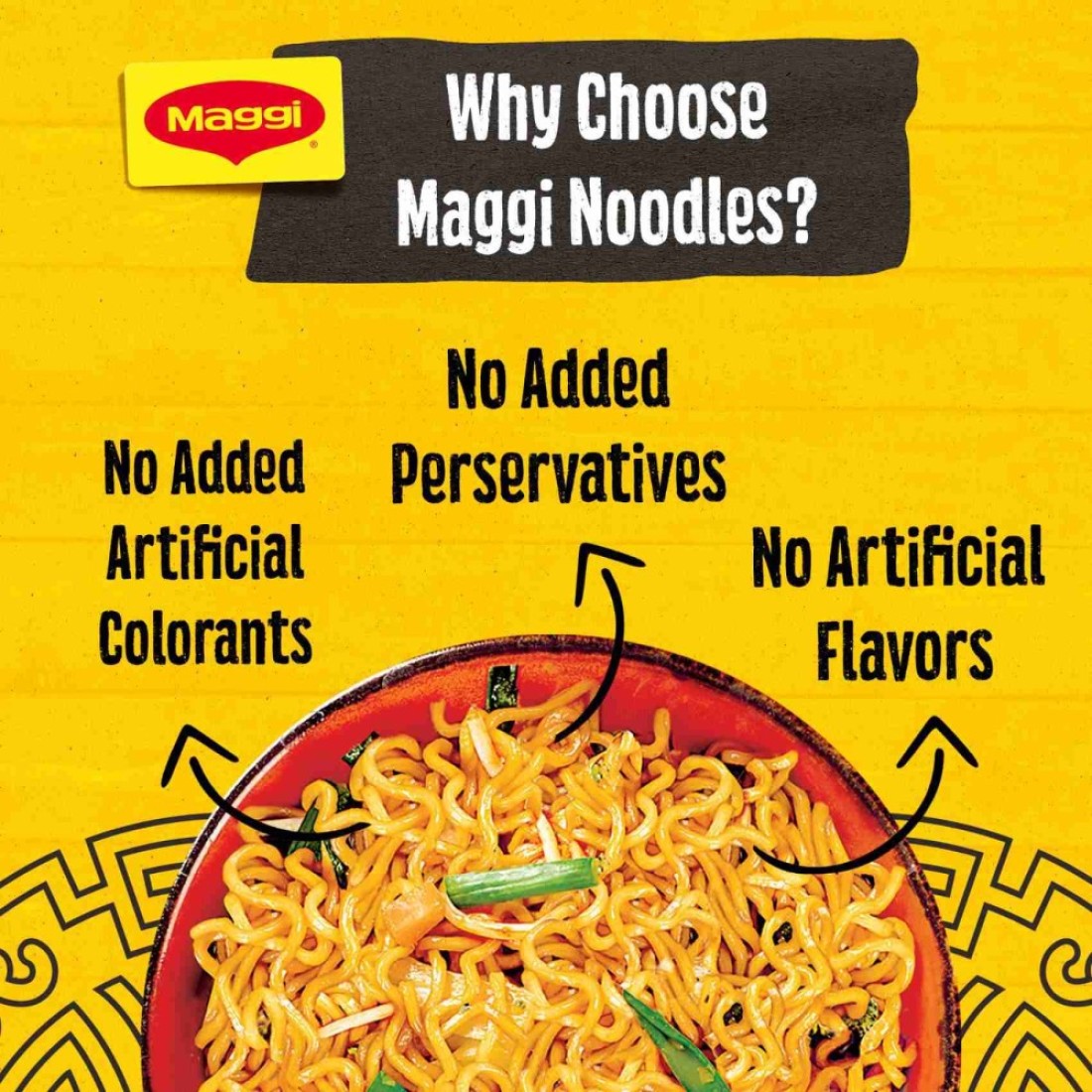 Nestle Maggi Fried Noodles 72g Pack of 5