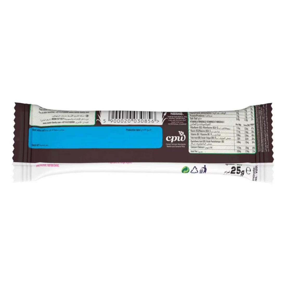 Nestle Chocapic Chocolate Cereal Bar, 25g Pack of 24