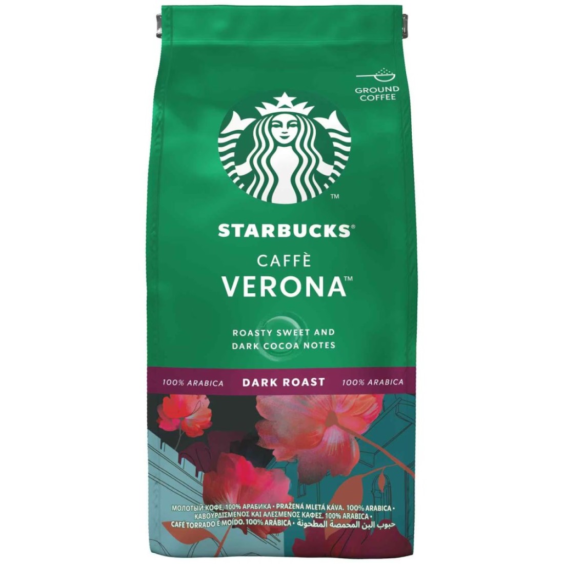 Starbucks Caffe Verona Dark Roast Coffee, 200g