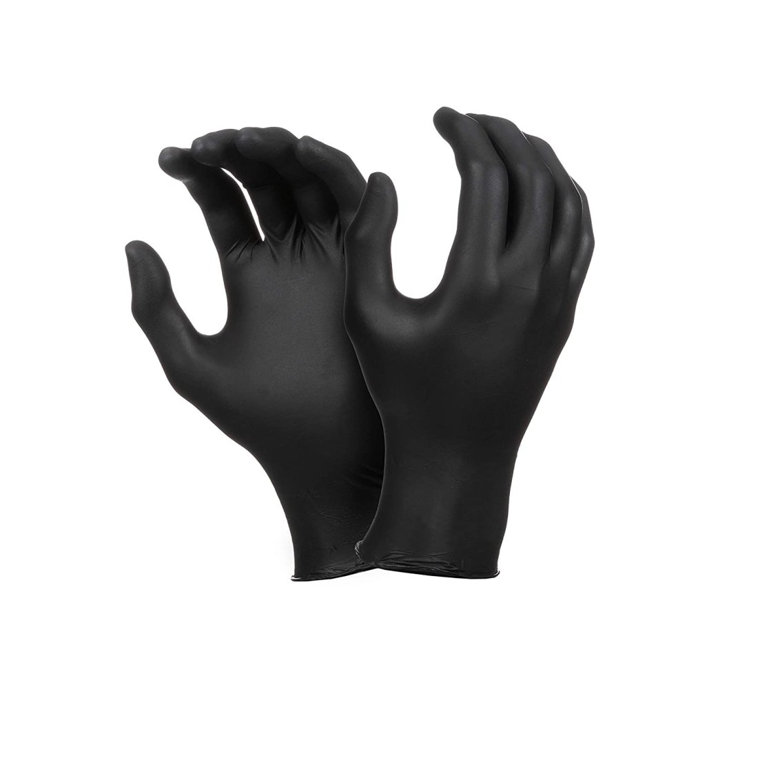 Falcon Nitrile Black Powder Free Gloves- Small 100/Pack