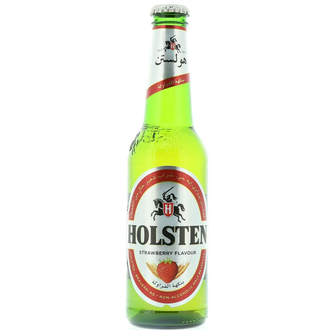 Holsten Strawberry Flavoured Non-Alcoholic Malt Beverage 330ml