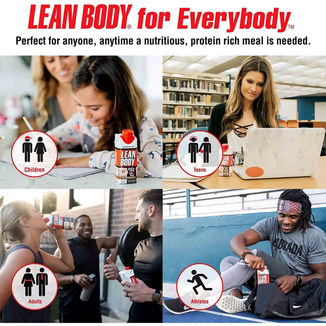 Labrada Lean Body Vanilla Flavoured Protein Shake 500ml