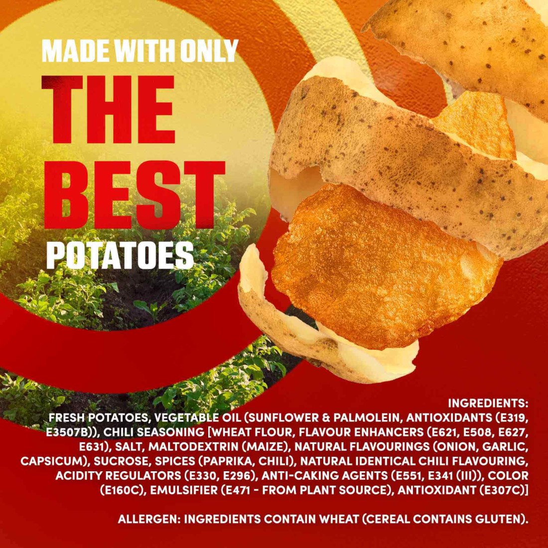 Lays Chili Potato Chips 21g Pack of 12