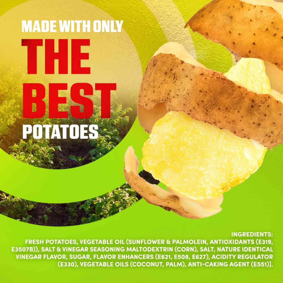 Lay&rsquo;s Salt And Vinegar Potato Chips 170g