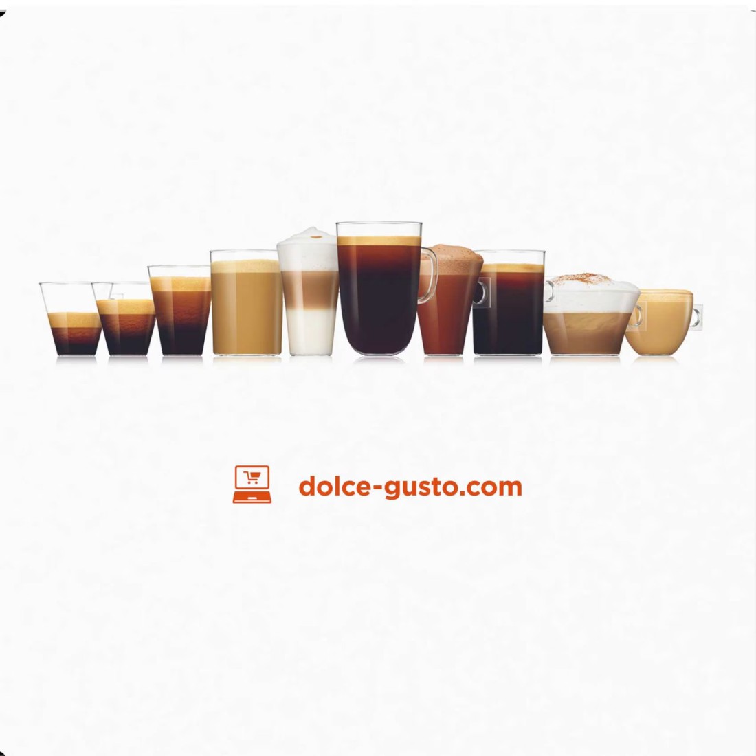 Nescafe Dolce Gusto Latte Macchiato Caramel Coffee, 16 Capsules