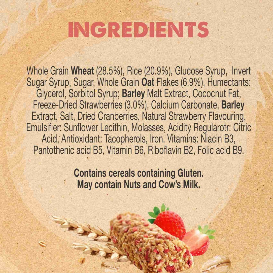 Nestle Fitness Strawberry Breakfast Cereal Bar, 23.5g