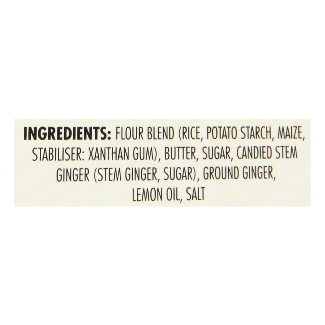 Walker&#39;s Gluten Free Pure Butter Ginger and Lemon Shortbread Biscuits, 180g