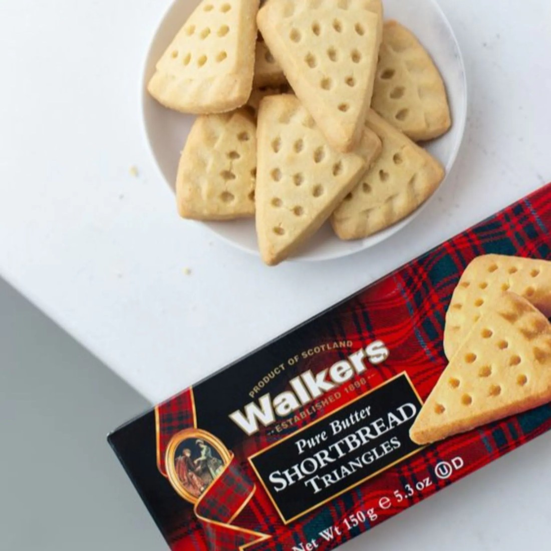 Walker&#39;s Pure Butter Shortbread Triangles, 150g