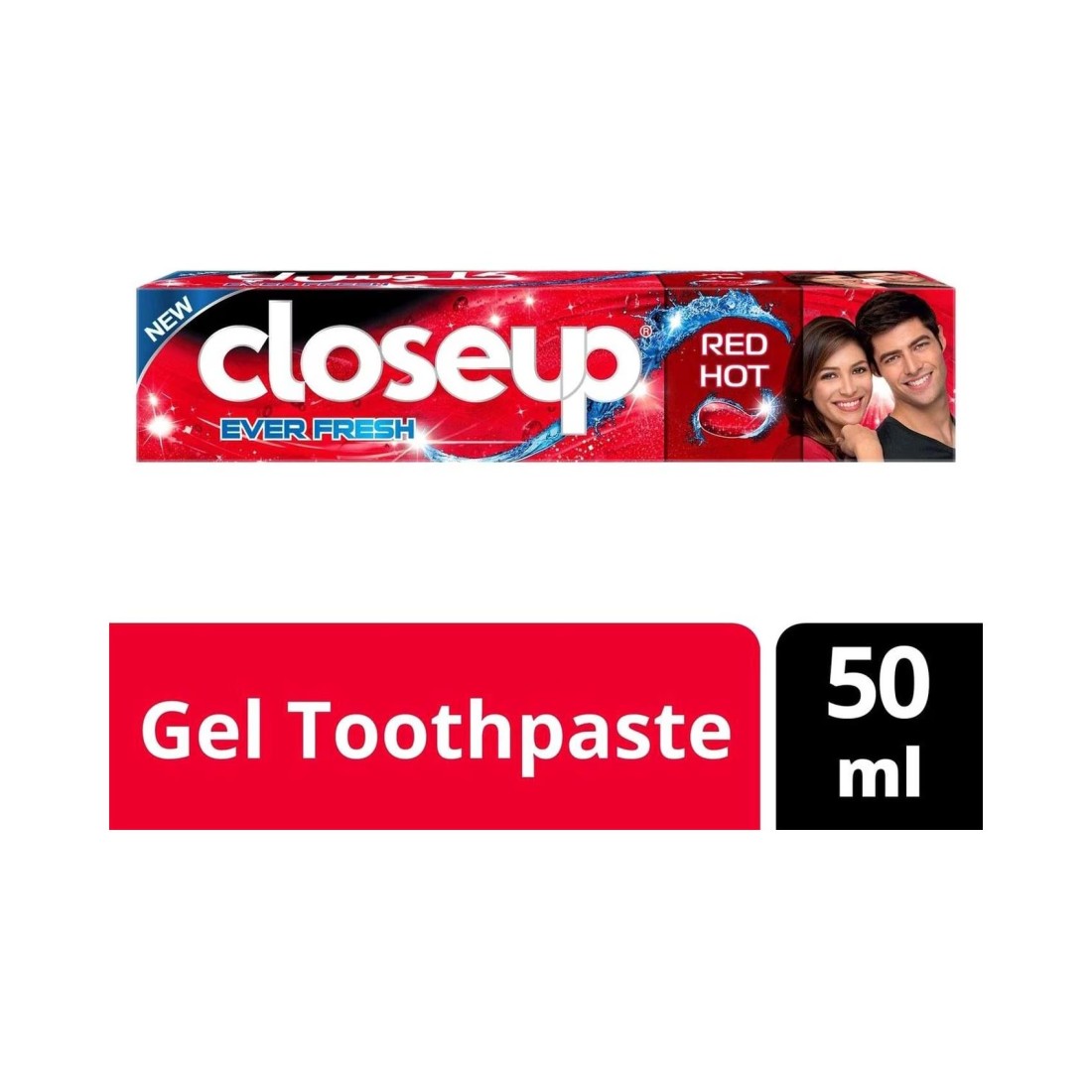 Closeup Triple Fresh Formula Gel Toothpaste Red Hot 50ml