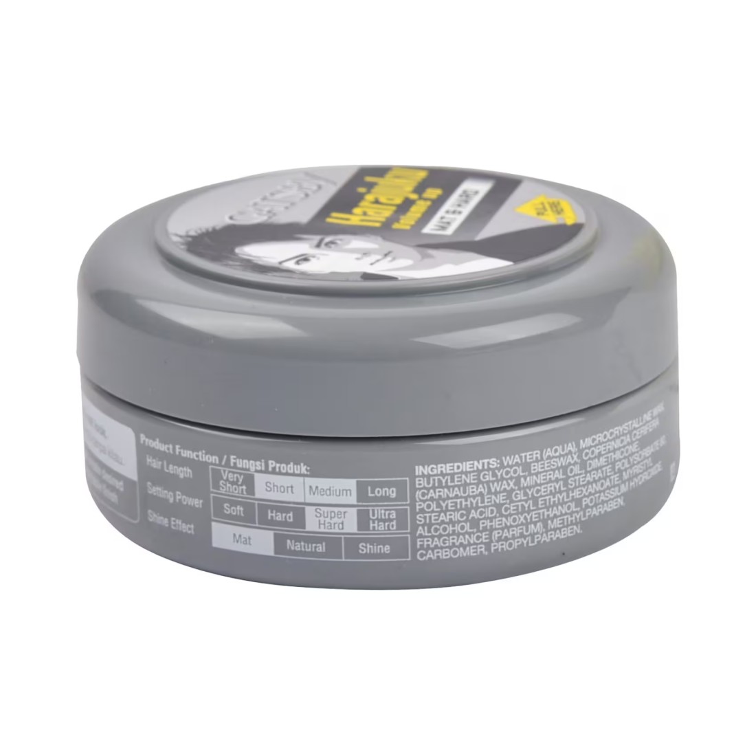 Gatsby Styling Wax Mat And Hard 75g
