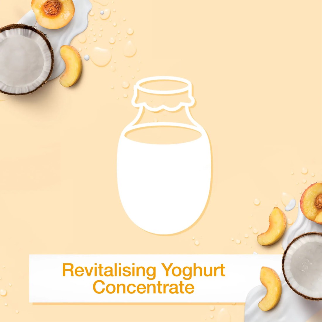 Johnson&#39;s Vita-Rich Smoothies Indulging With Yogurt Peach And Coconut Body Wash 250ml