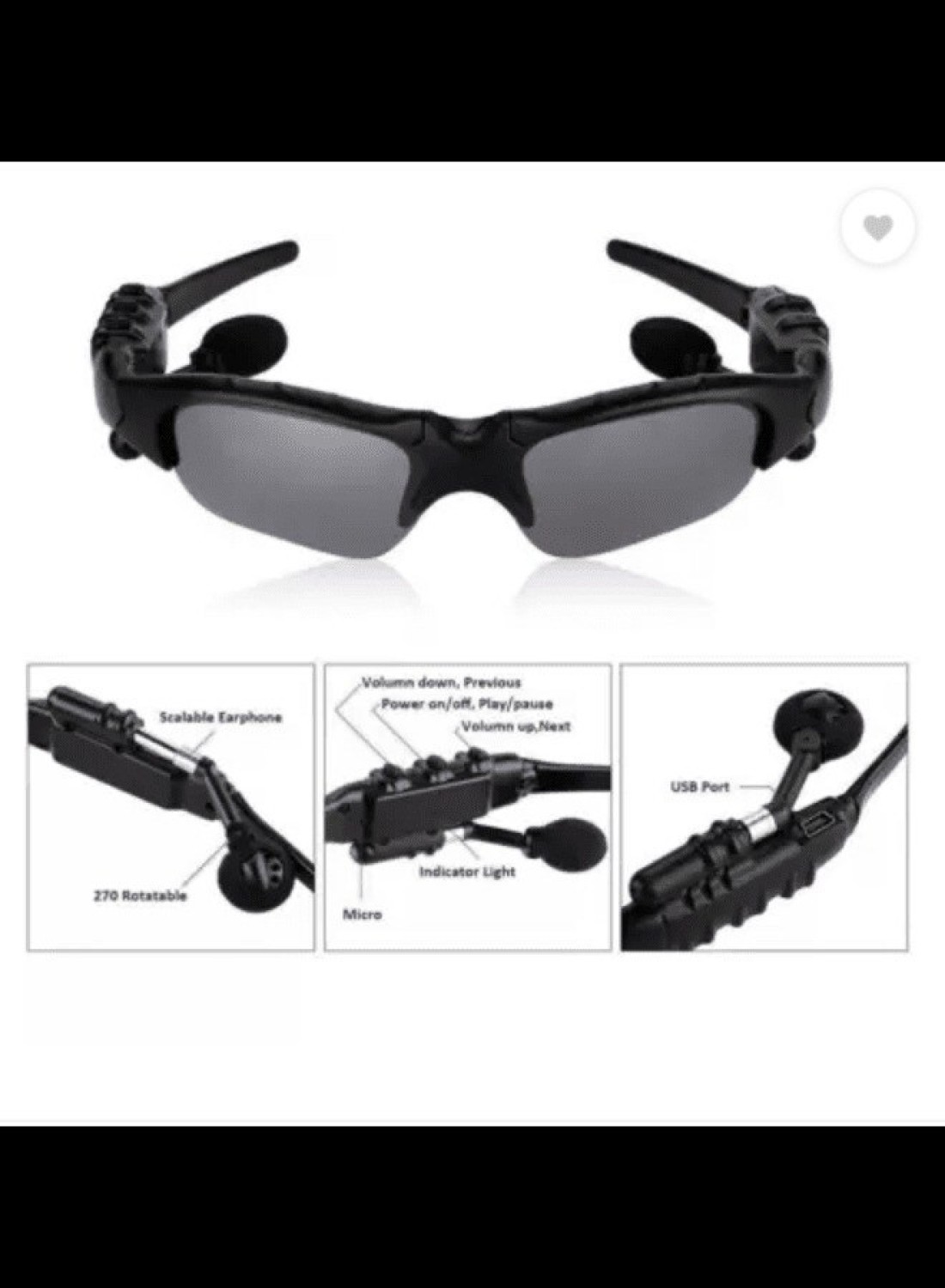 Smart Fashion Viclook Bluetooth Sunglasses