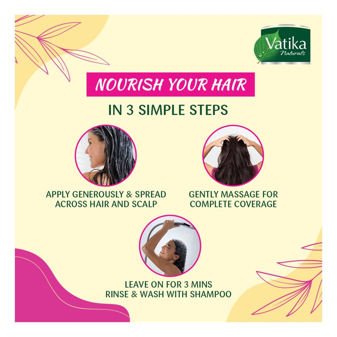 Dabur Vatika Naturals Repair And Restore Hair Mayonnaise 500ml