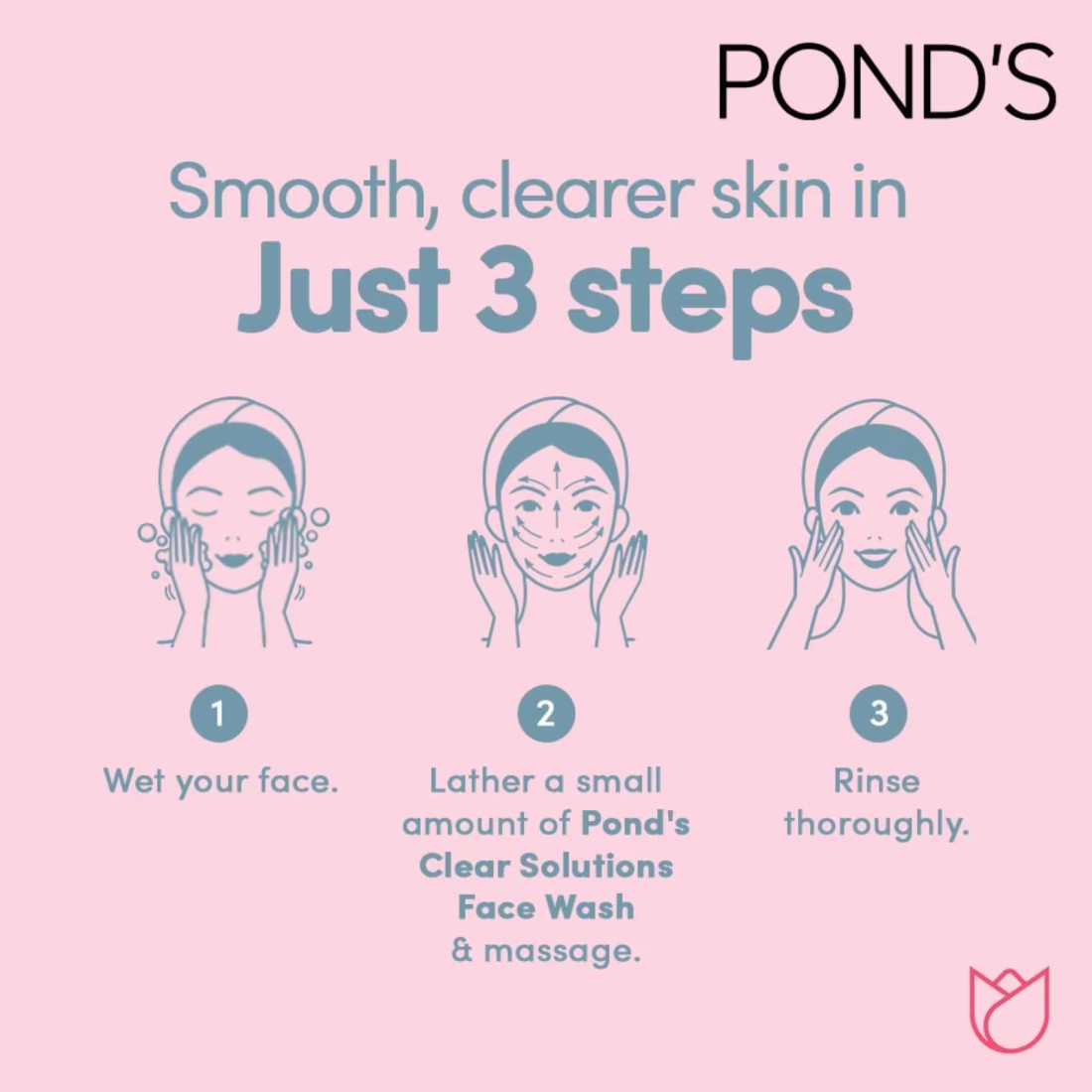 Pond&#39;s Facial Foam Antibacterial + Breakout Control 100g