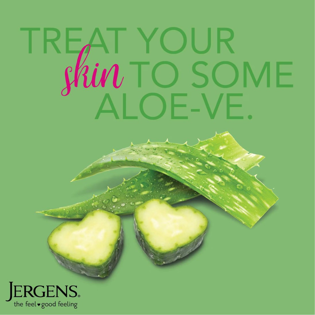 Jergens Smoothing Aloe Soothes &amp; Refreshes Cream 200ml