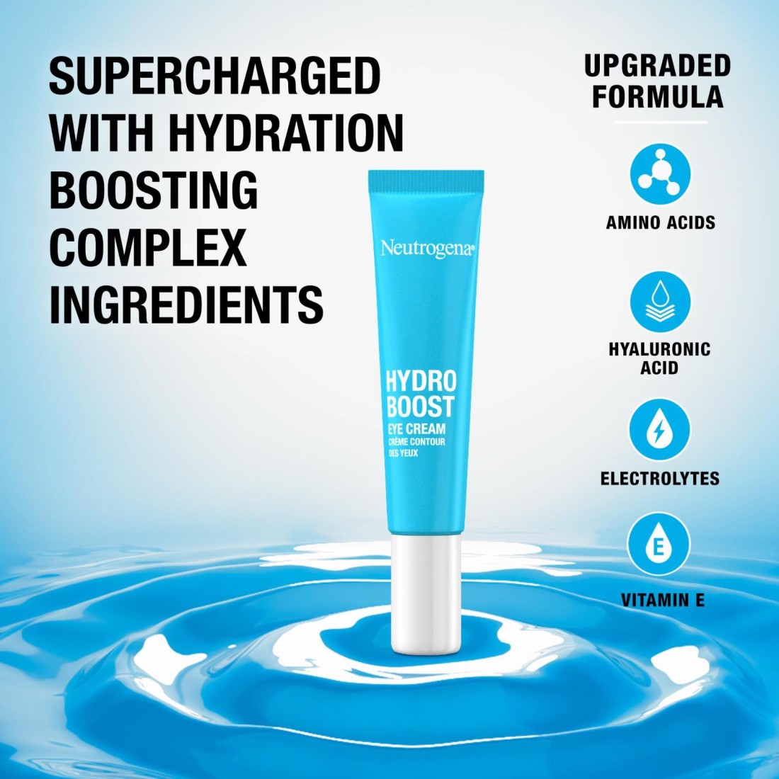 Neutrogena Eye Cream Gel Hydro Boost Refreshing 15ml