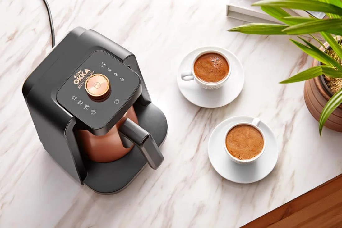 Arzum Okka Rich Turkish Milk Coffee Machine Spin Pro OK0026 Copper