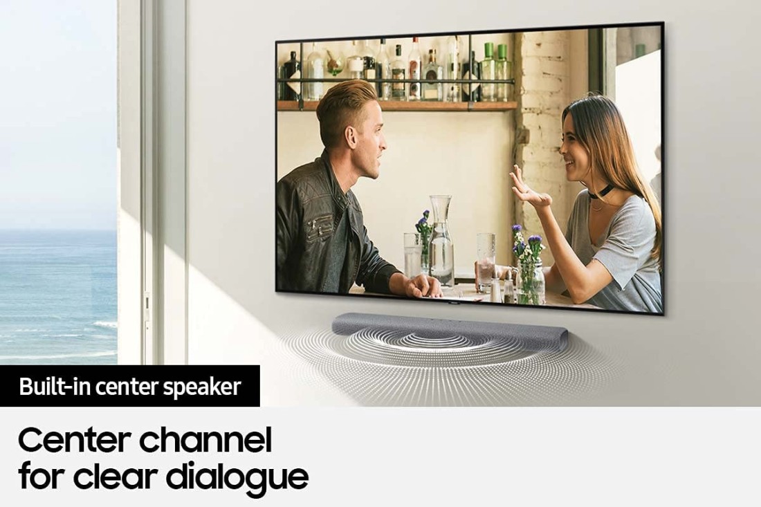Samsung Hw-A450/Za 2.1Ch Soundbar With Dolby Audio (2021), Black