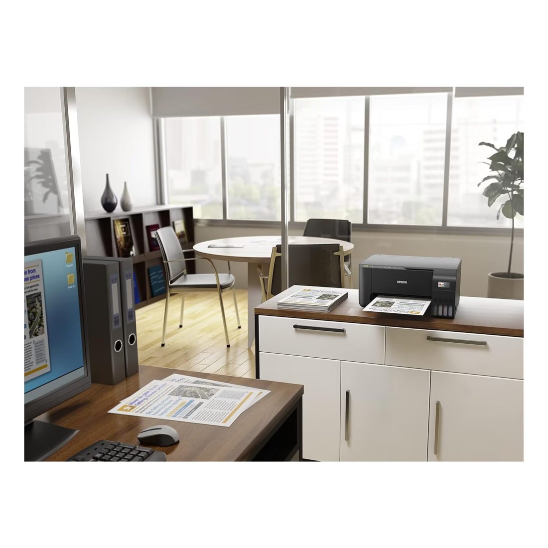 Epson EcoTank L3252 A4 Wi-Fi All-in-One Ink Tank Printer Black