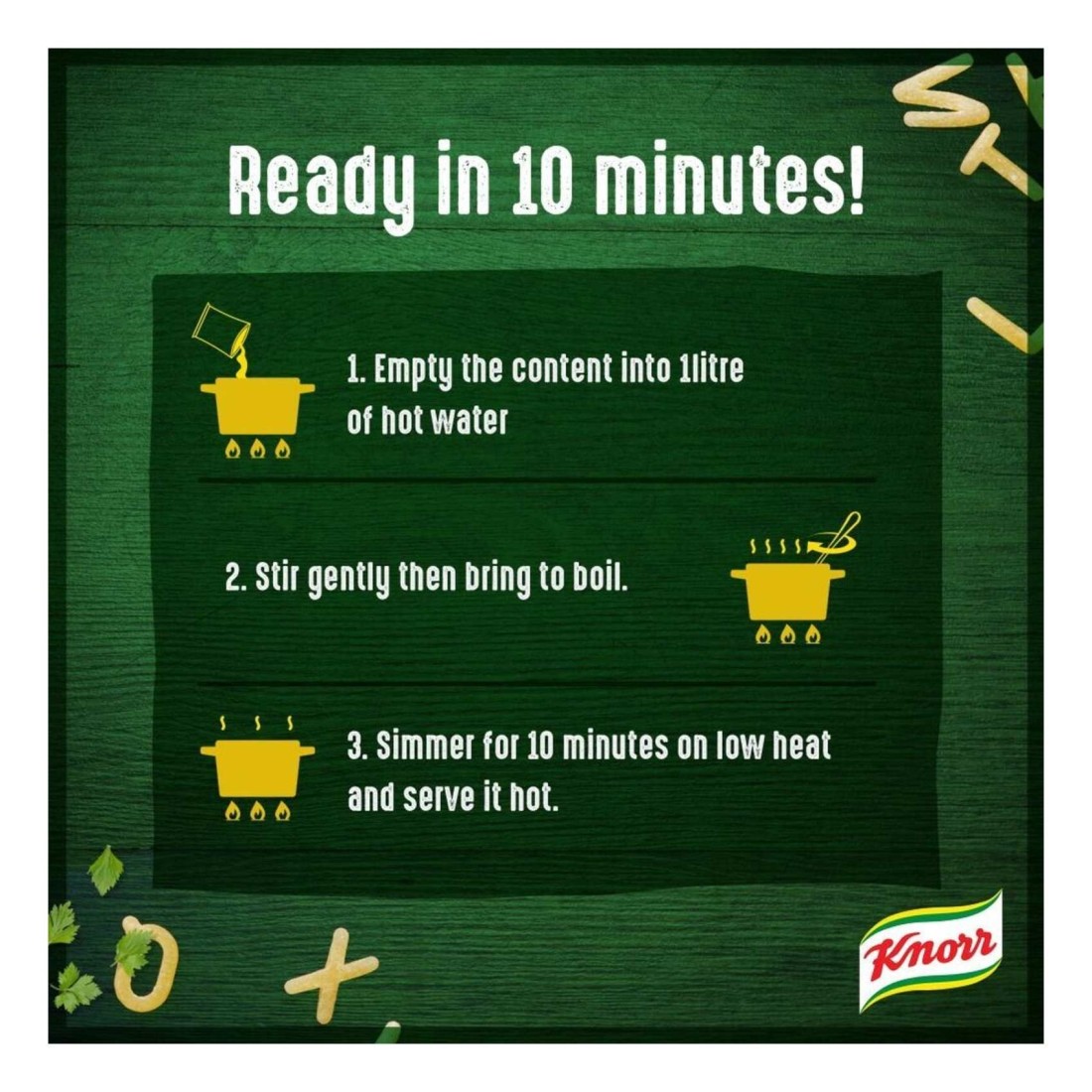 Knorr Alphabet Chicken Soup 50g