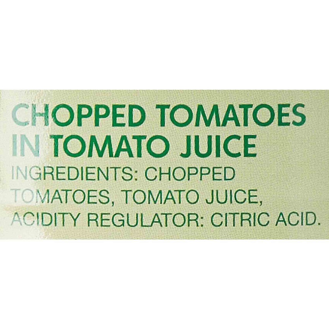 Del Monte Chopped Tomatoes in Tomato Juice, 400g Pack of 3