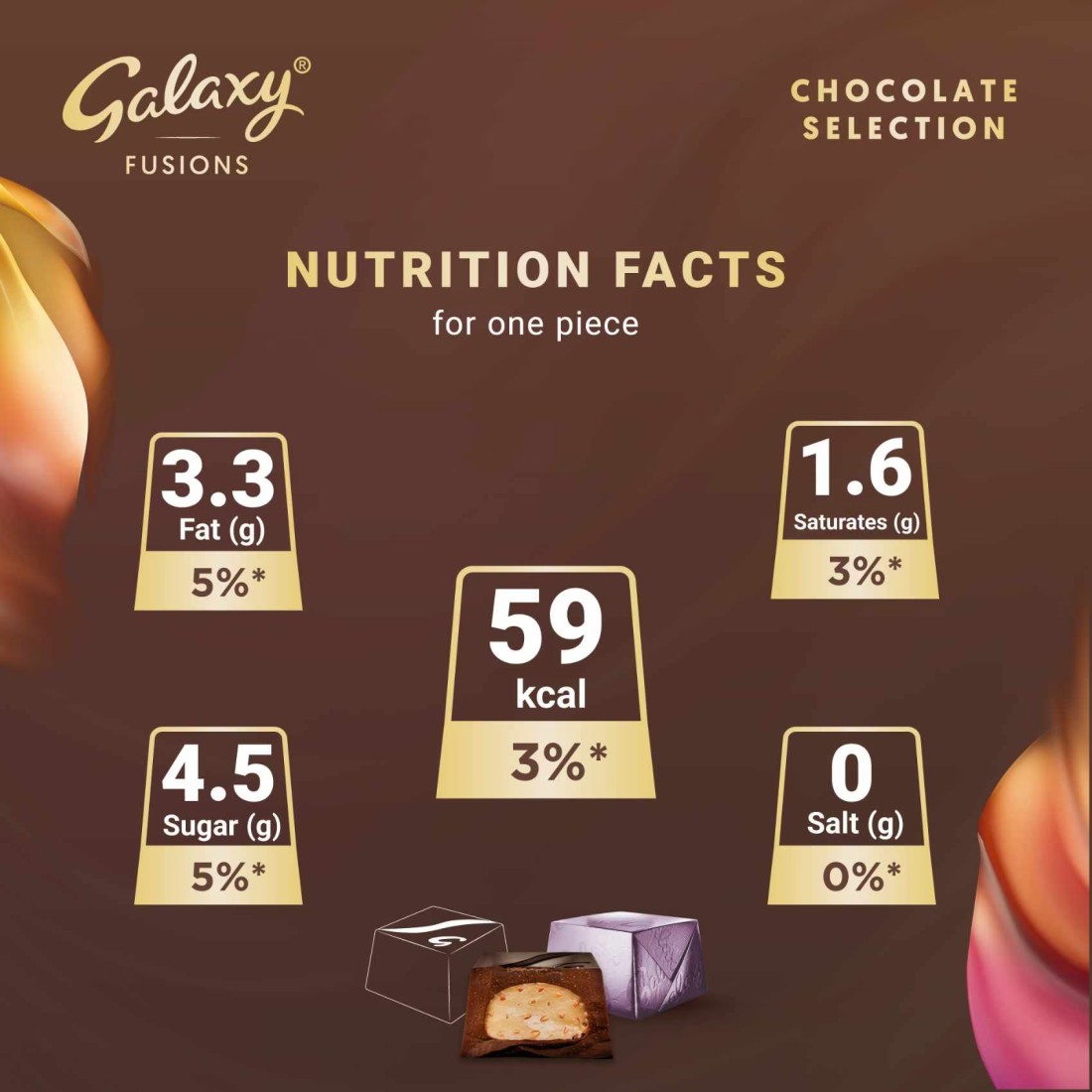 Galaxy Fusions Chocolate Selection 180.8g