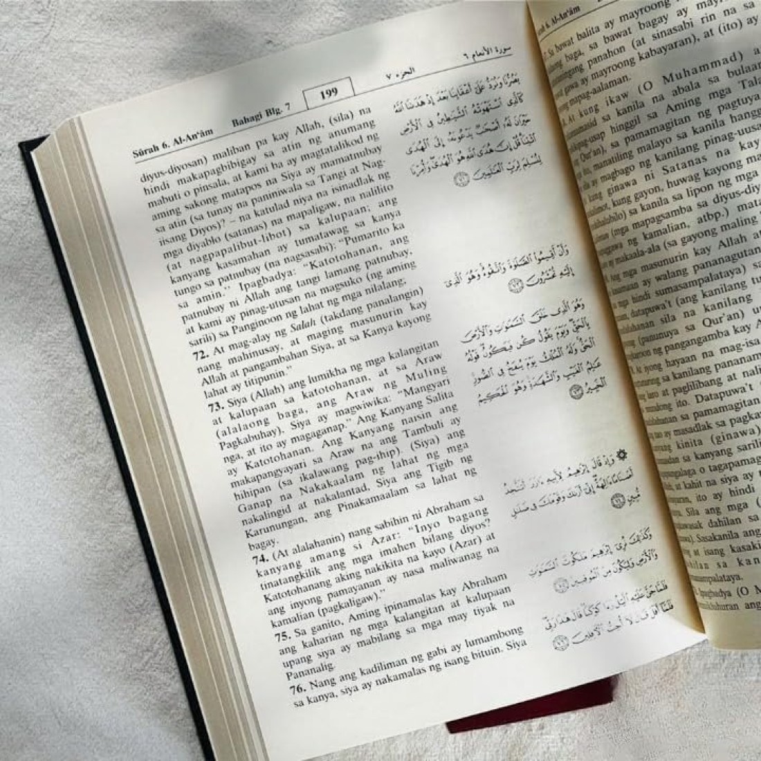 Noble Quran in Filipino (Tagalog) Language -printed by mohammed bin rashid holy quran printing center