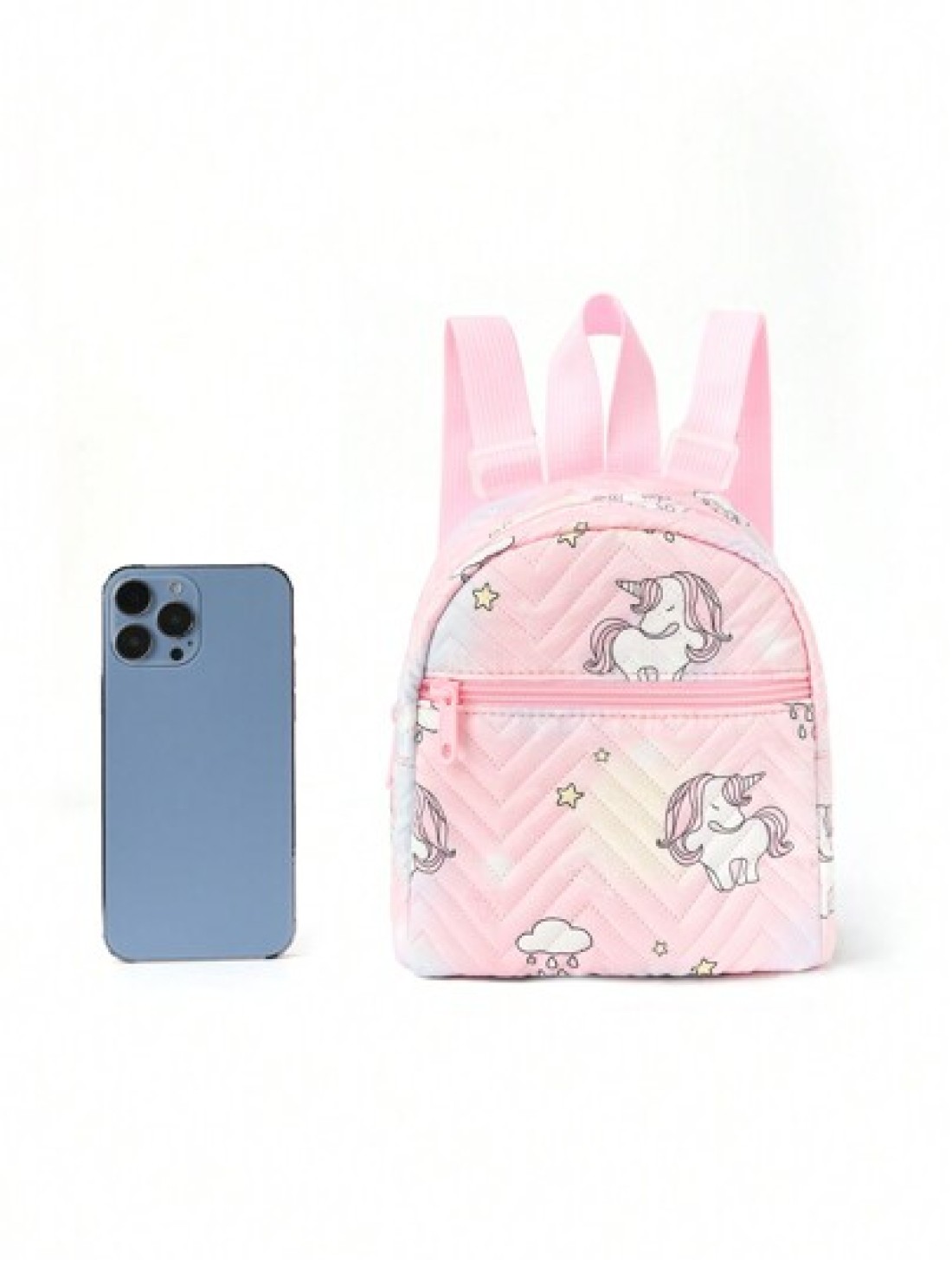 1pc Mini Cute Unicorn Print Children s Backpack Suitable For Girls Primary School Students Middle School Students Travel Vacations Schools Holiday Gifts Daily Use