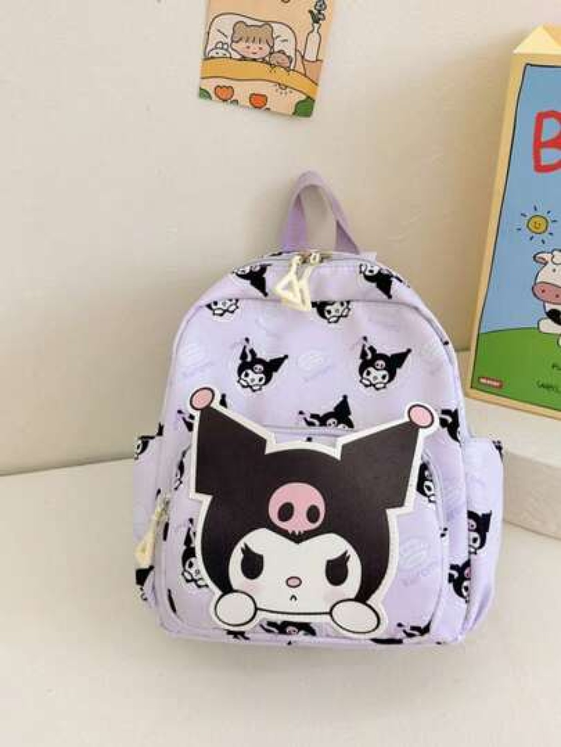 Sanrio Kuromi Children s Bag Backpack Travel Spring Outing Children s Fun Kindergarten Cartoon School Bag