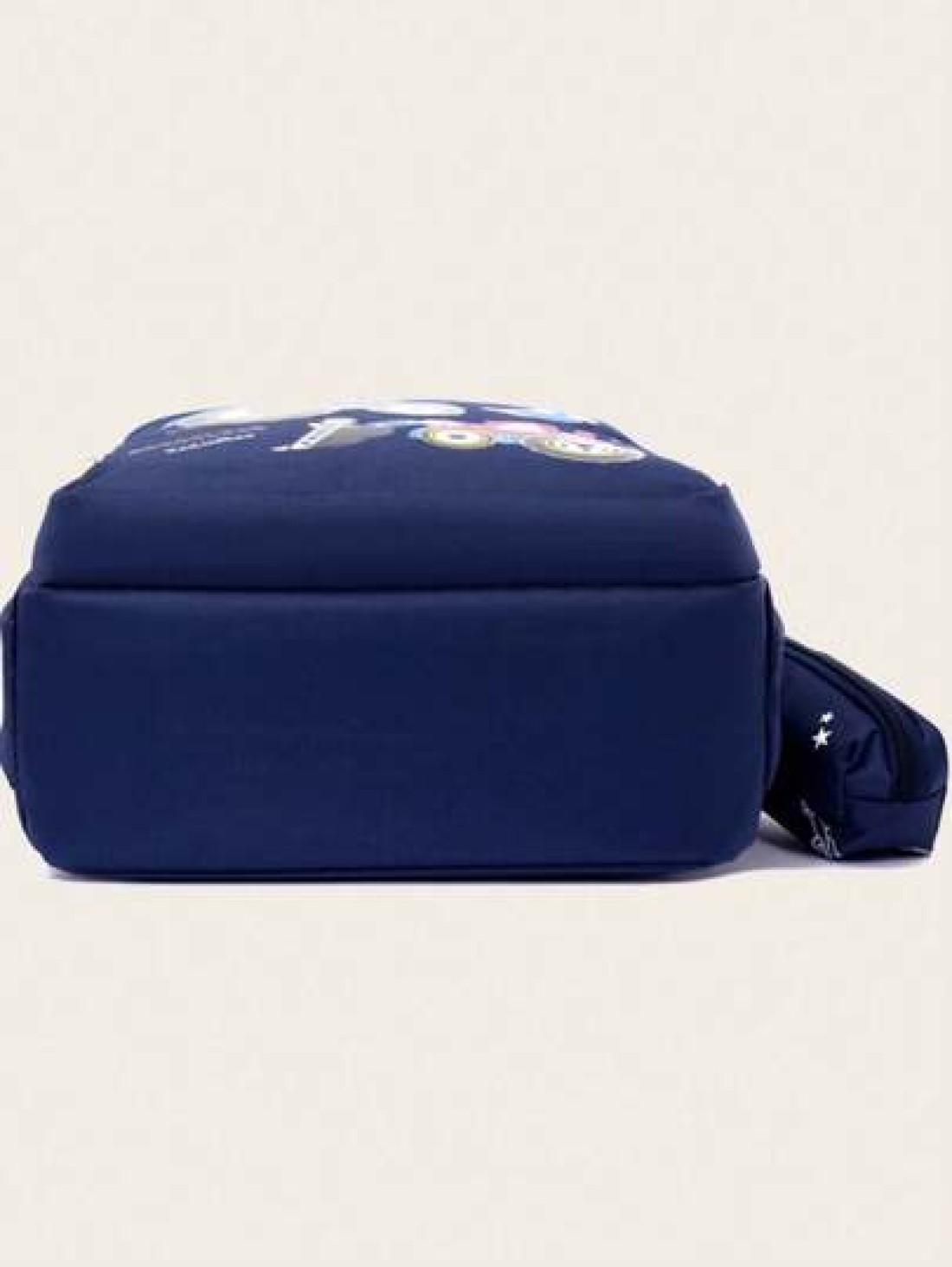 New Fashionable Cartoon Style Backpack With Small Bag